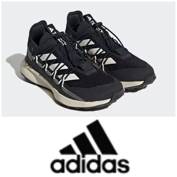 ADIDAS - NWTIB - L Sz 5.5 (36) Terrex Voyager 21 in Core Black & Chalk White - Picture 1 of 16